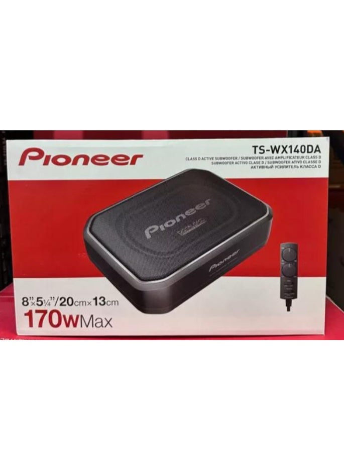 Pioneer TS-WX140DA Compact Series 8" x 5-1/4" - 170 W Max Power - Compact Active Subwoofer - Image 5